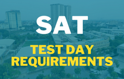Additional SAT Test Day Requirements