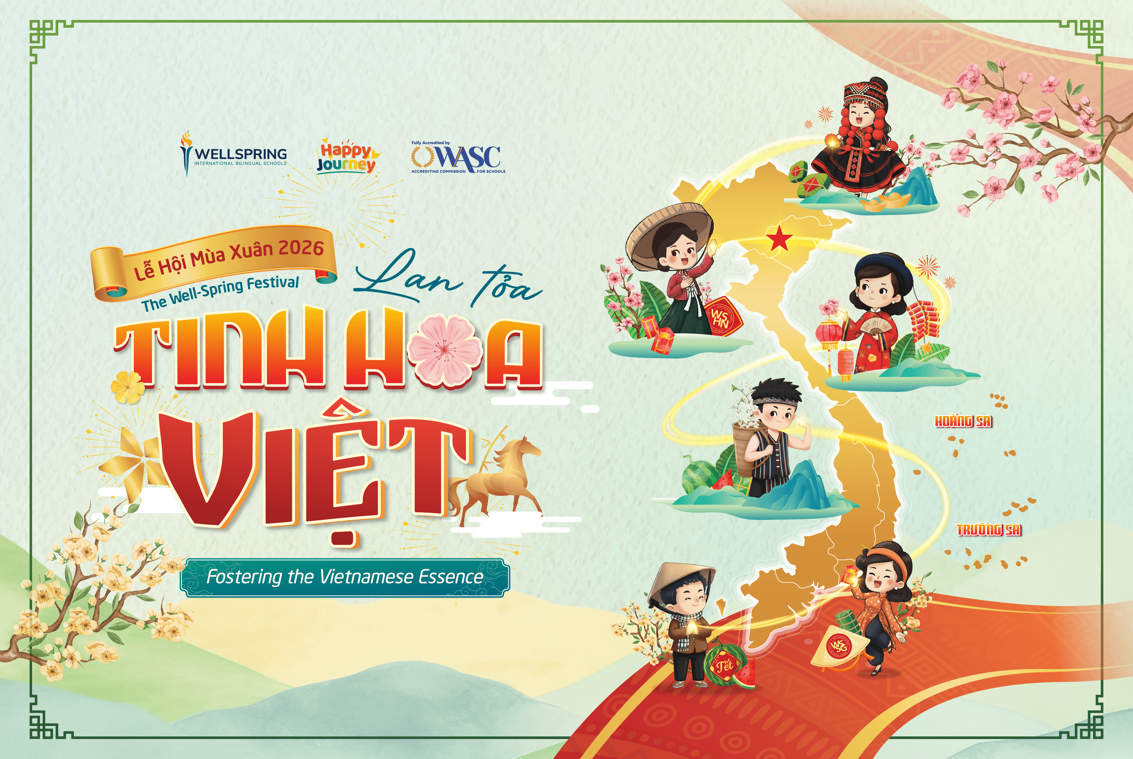 Lễ hội mùa xuân 2026: Cùng Wellspring Hanoi lan tỏa tinh hoa Việt