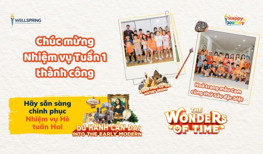 Nhìn lại tuần nhiệm vụ đầu tiên của các Nhà Du hành thời gian tại Happy Summer 2025 và đón chào tuần hè thứ hai đầy sôi động