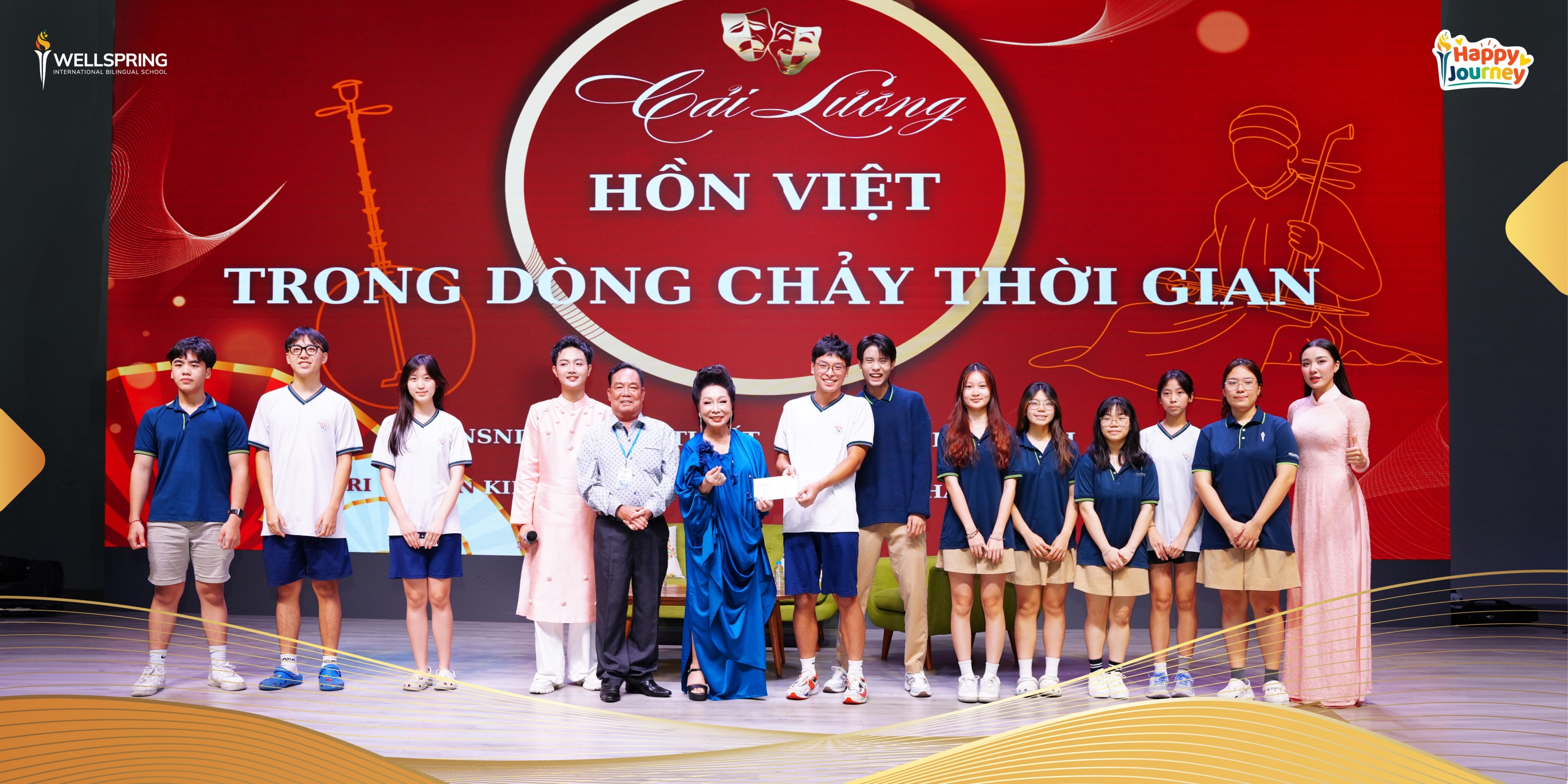 Hồn Việt trong dòng chảy thời gian - Workshop cải lương cùng WISers Trung học