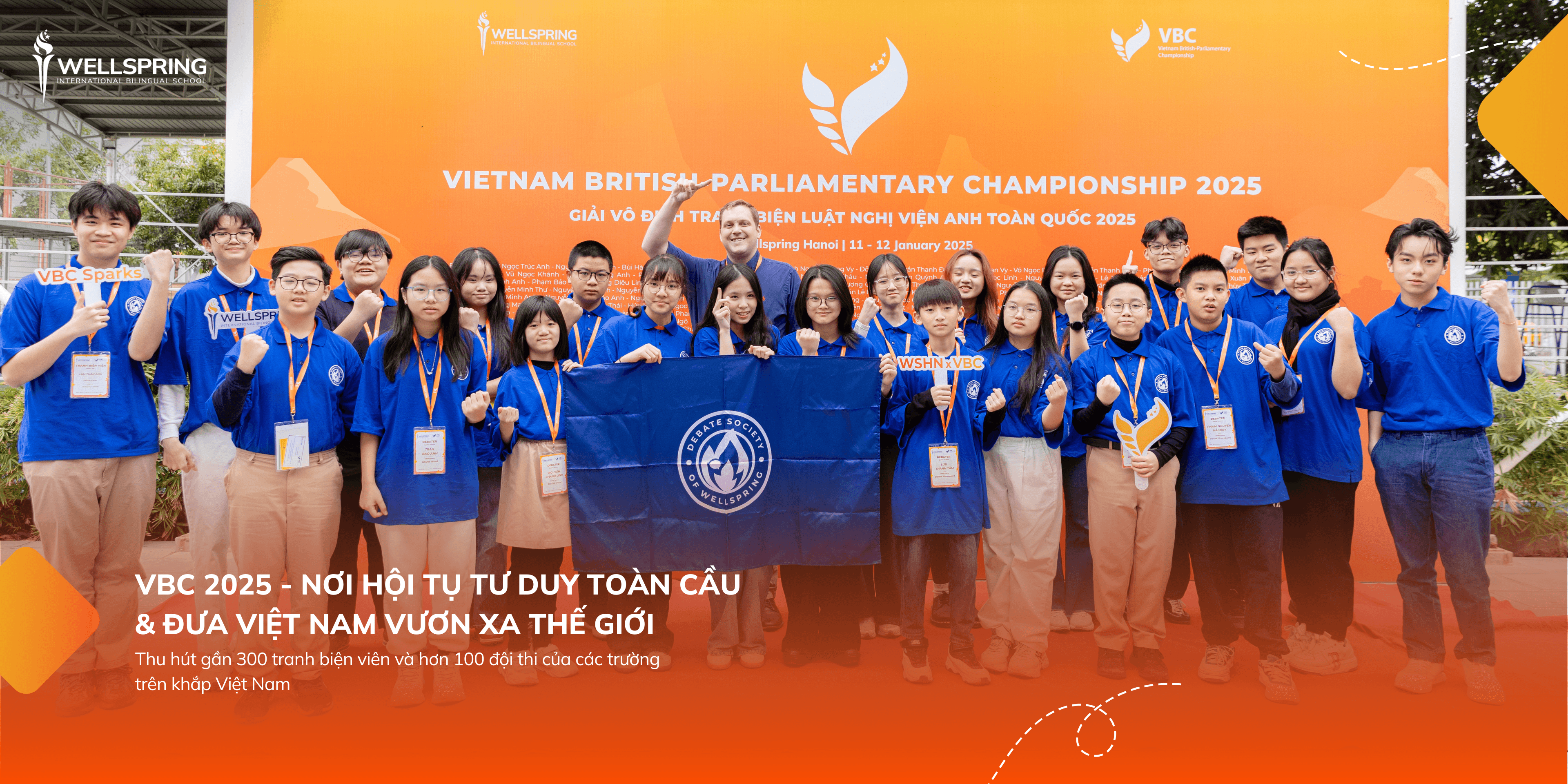 Giải tranh biện luật Nghị viện Anh quy mô toàn quốc đầu tiên tại Việt Nam