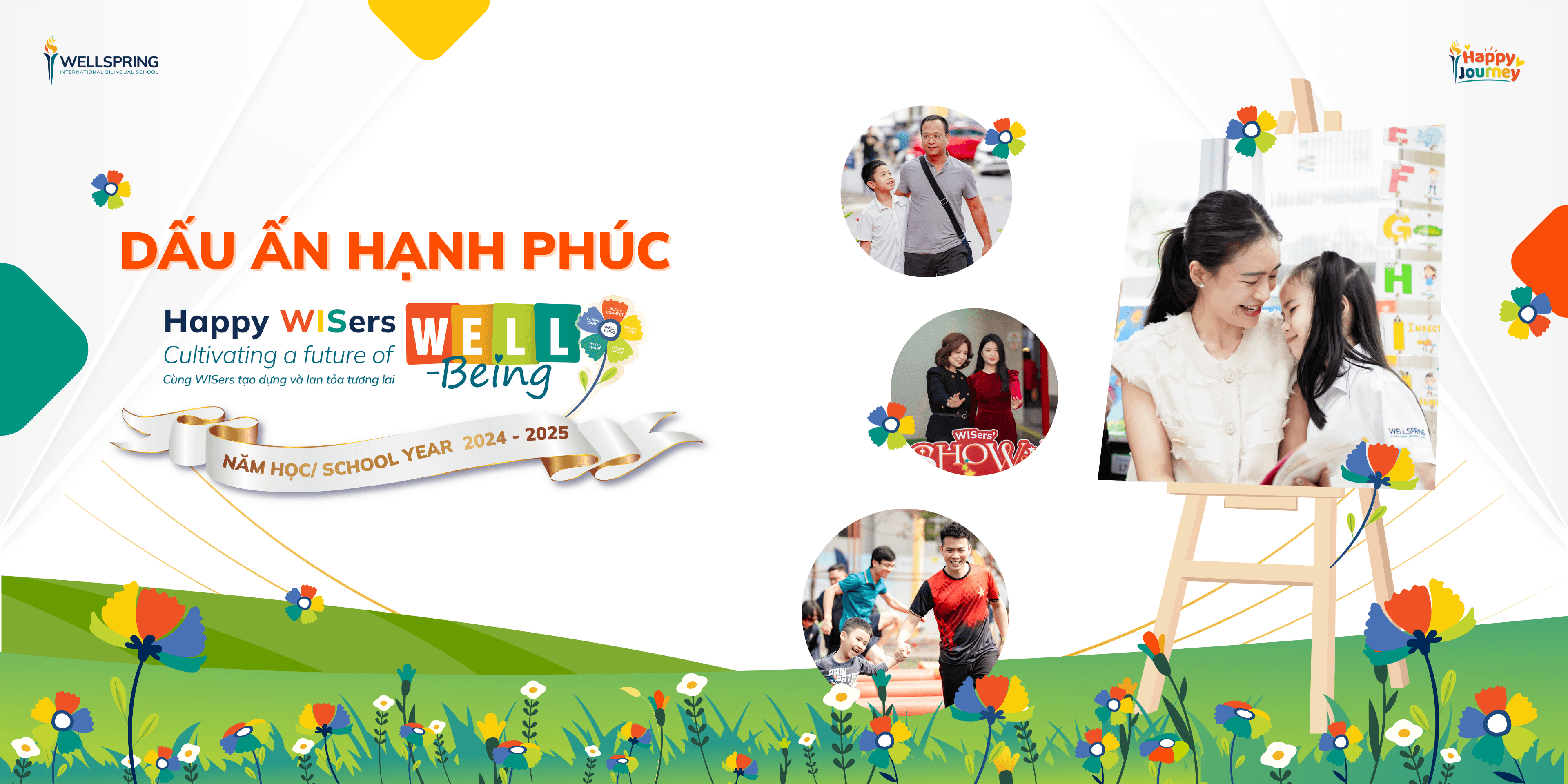 10 Dấu ấn gắn kết Gia đình – Nhà Trường – Học sinh trên hành trình WISers kiến tạo tương lai Well-being 2024–2025