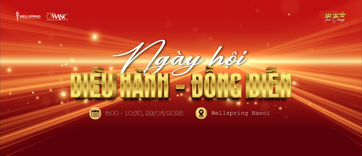 Lịch “diễu hành Quốc khánh 2/9” và trải nghiệm độc nhất tại trường Song ngữ tại Hà Nội