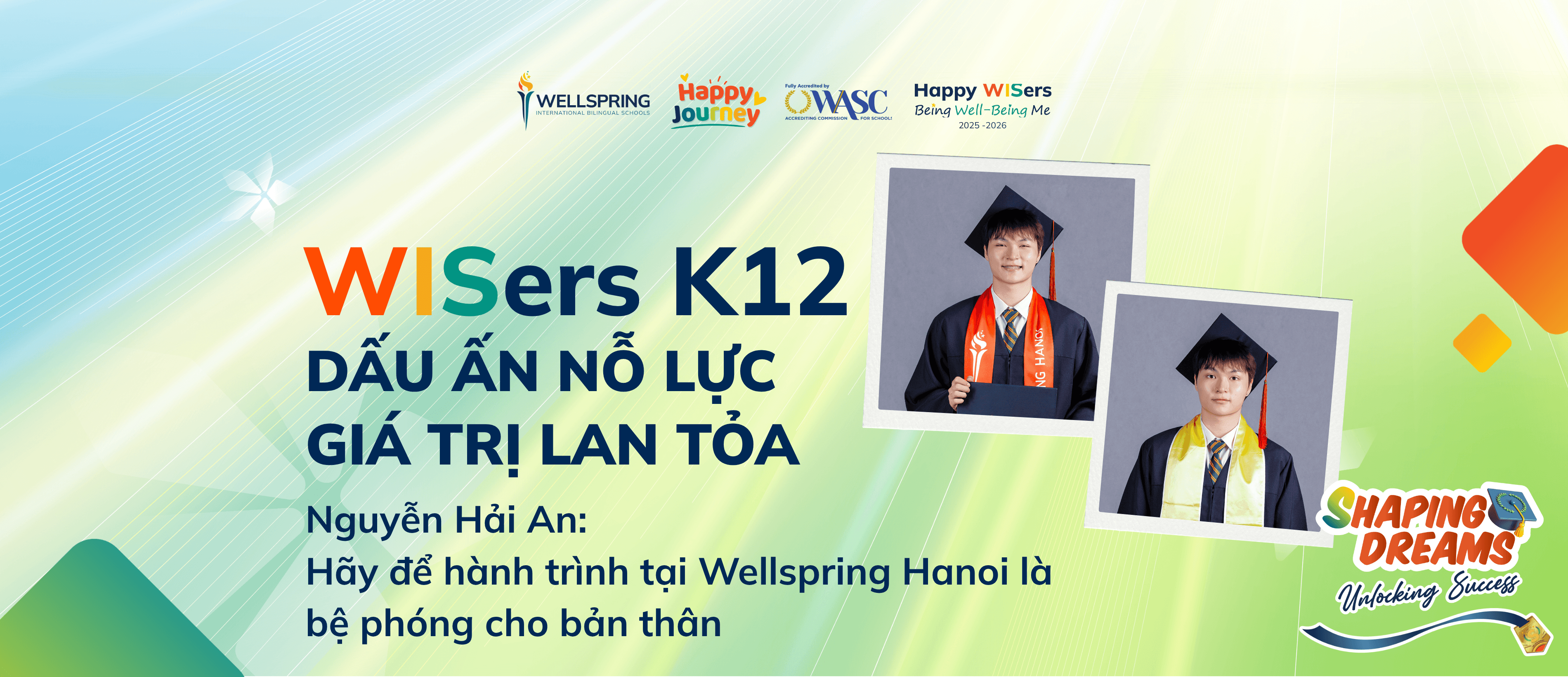 Bức tranh thanh xuân mang tên Wellspring Hanoi