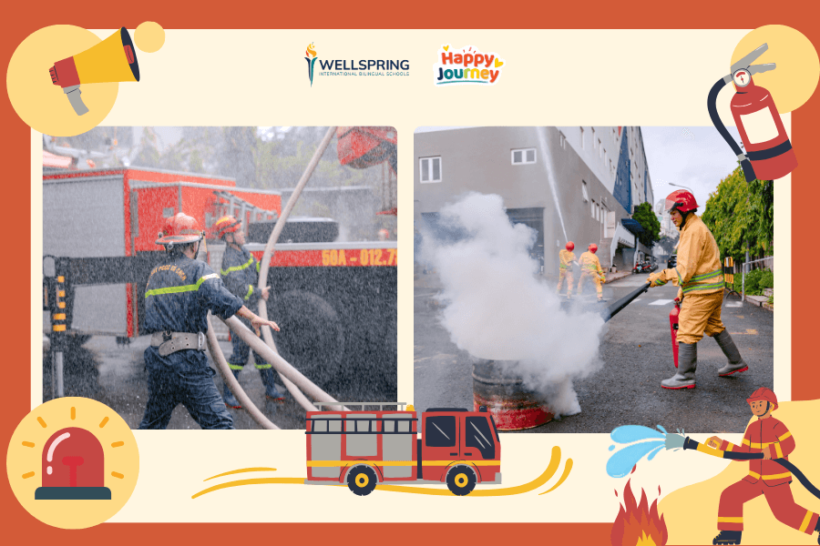 Chuỗi tập huấn & diễn tập Phòng Cháy Chữa Cháy và Cứu Nạn Cứu Hộ tại Wellspring Saigon