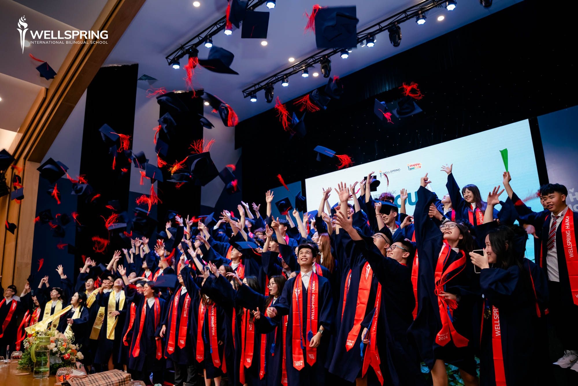 Chặng đường trưởng thành đáng nhớ tại Wellspring Hanoi: Grow my happiness - The next steps my happiness - Fly your happy journey