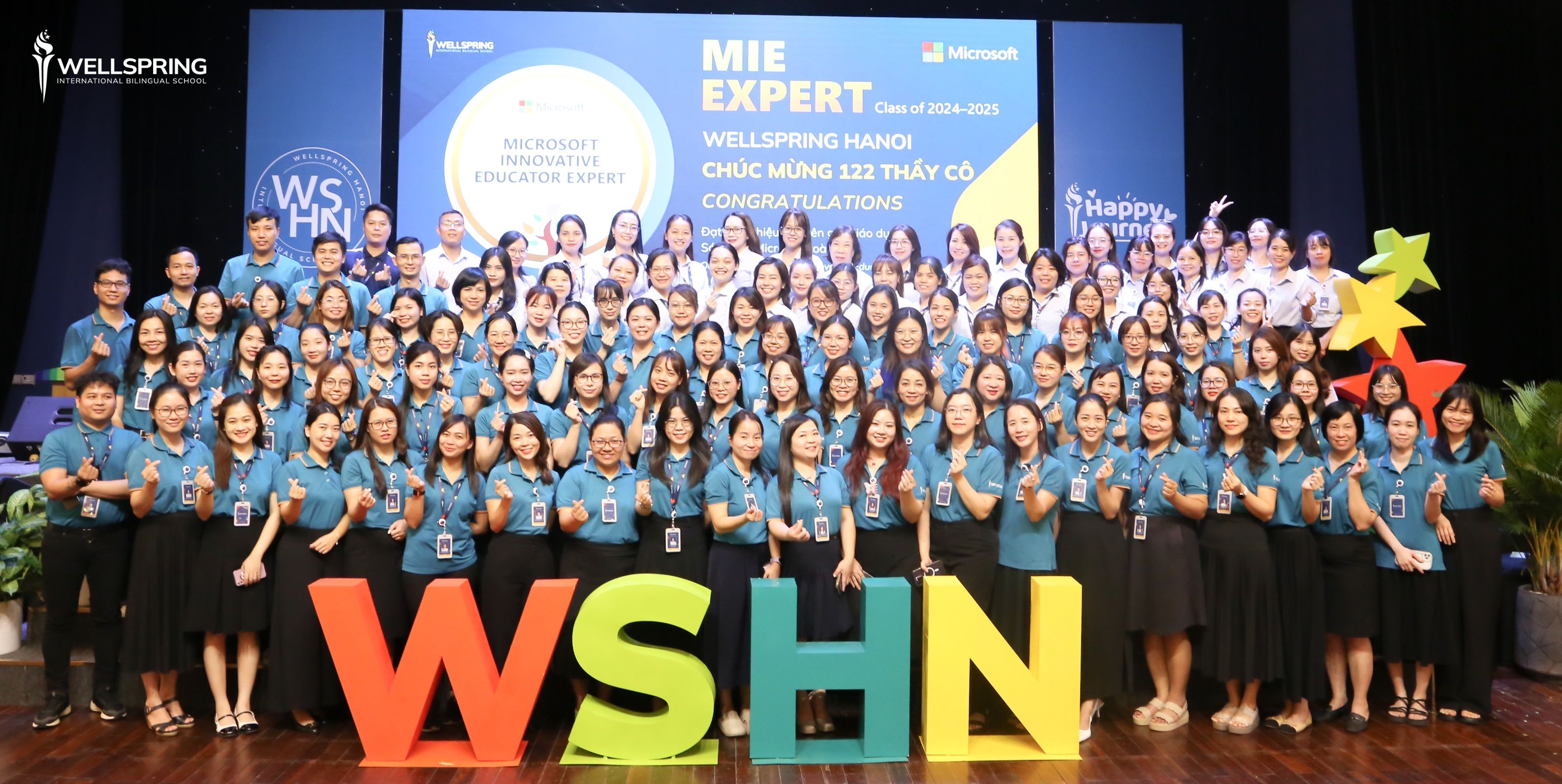 Wellspring Hanoi tự hào là trường học có nhiều MIE Expert nhất toàn quốc năm học 2024 - 2025