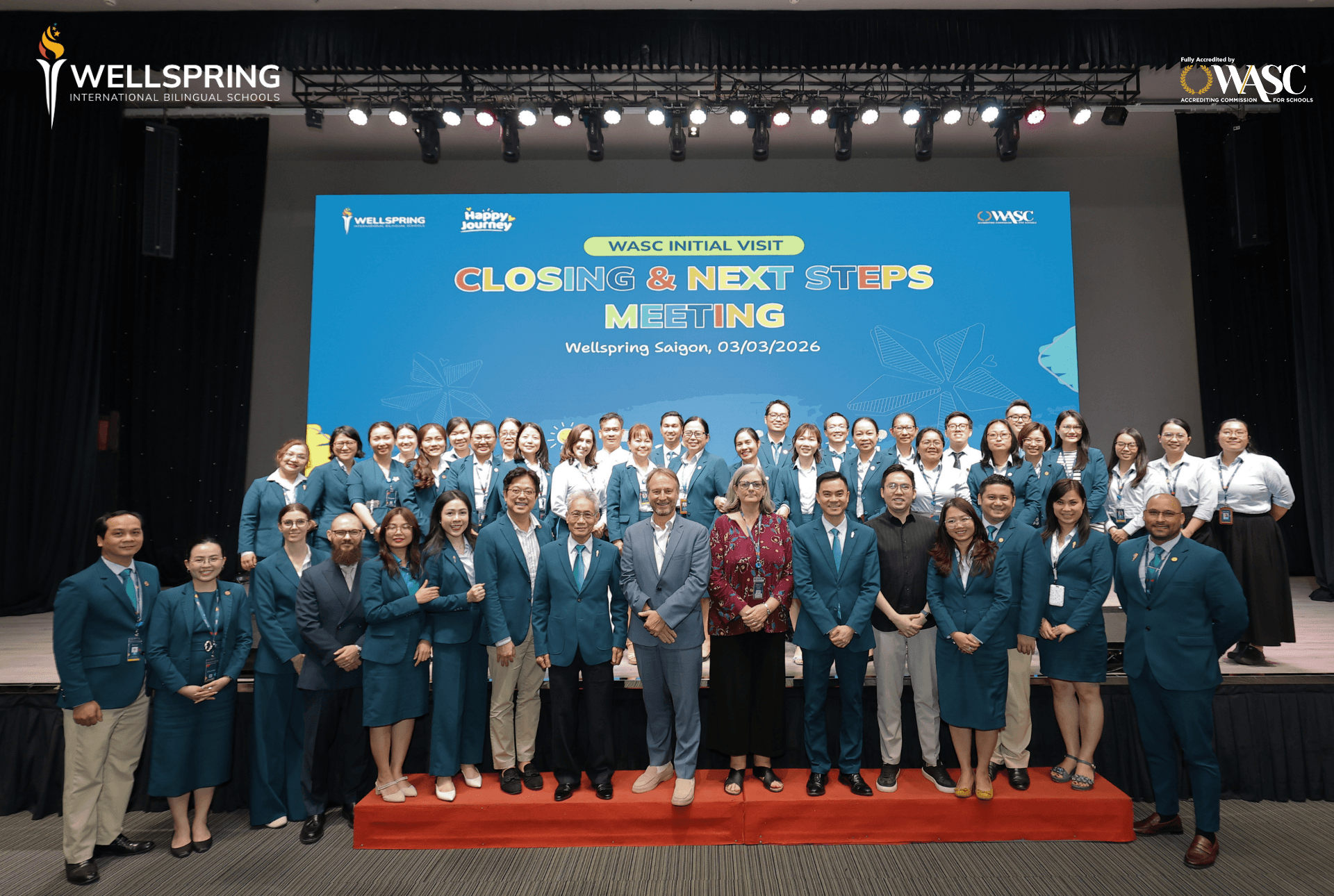 Wellspring Saigon đạt kiểm định quốc tế WASC toàn phần ngay từ vòng đánh giá đầu tiên