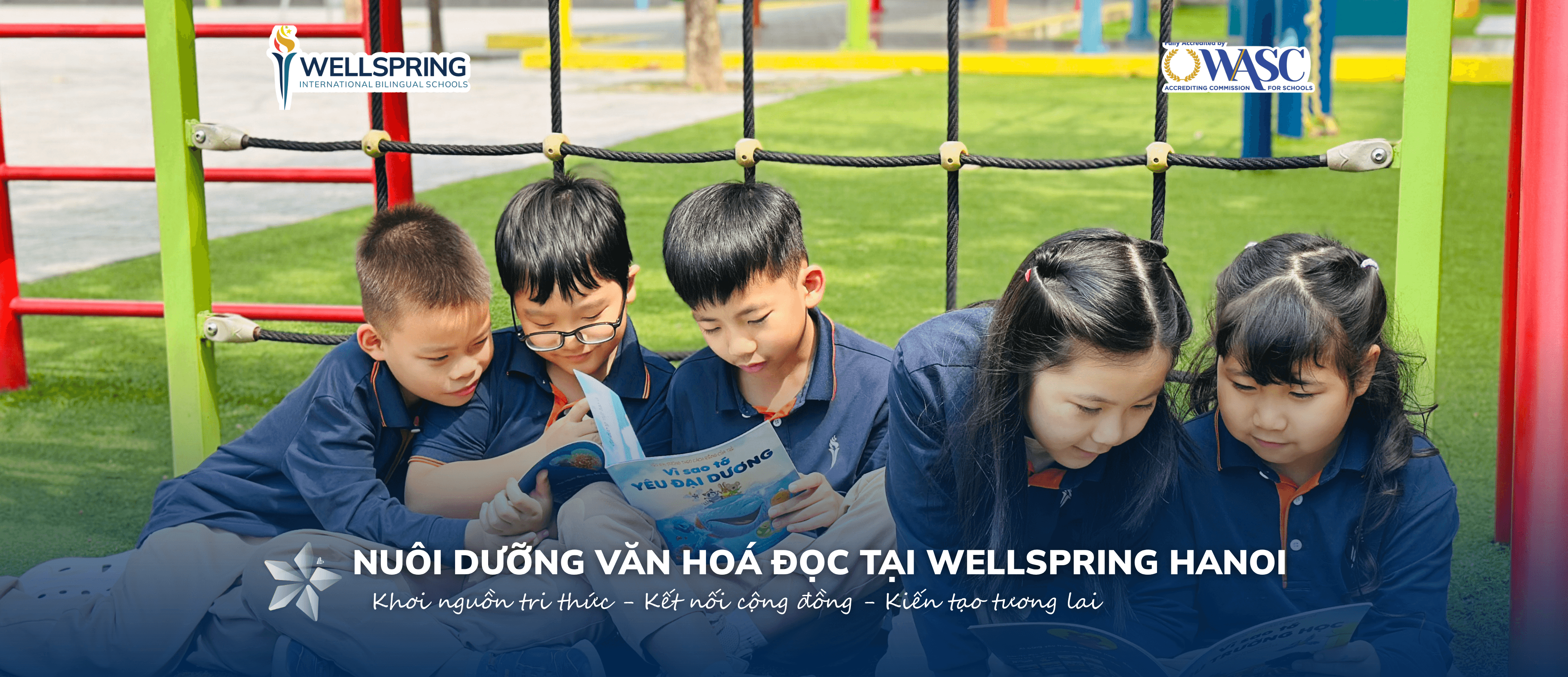 Văn hóa đọc trong kỷ nguyên số: Hành trình chuyển hóa tri thức thành sức mạnh tại Wellspring Hanoi