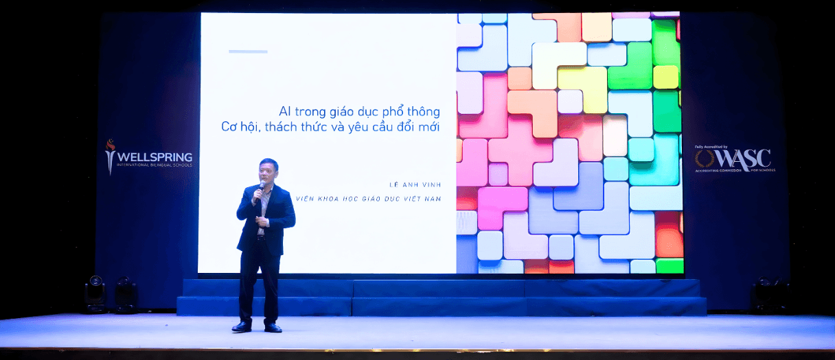 Wellspring Hanoi: Ứng dụng AI trong học tập thời kỷ nguyên AI và bài toán kiến tạo công dân số