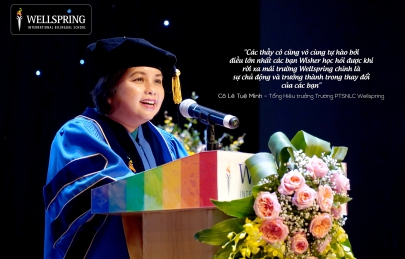 Thư gửi WISHers từ cô Lê Tuệ Minh – Tổng Hiệu trưởng nhà trường trong Lễ Tốt nghiệp năm học 2019 - 2020